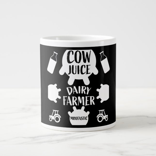 Caneca De Café Grande Paster Dairy Farmers Mug (Frente)
