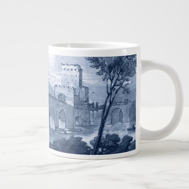 Caneca De Café Grande Pastoral Toile - Ponte (Direita)
