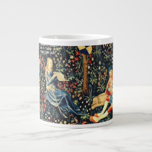 Caneca De Café Grande Pastores e ovelhas Renascentistas Medievais