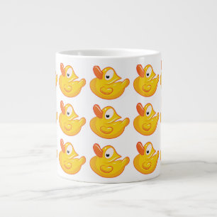 Caneca De Café Grande Pato de Borracha Amarelo