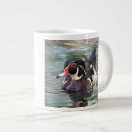 Caneca De Café Grande Pato de Madeira, 20 oz - Coffee Mug