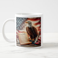 Patriotismo Americano da Águia Bald