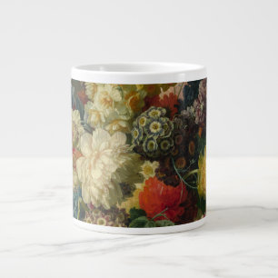 Caneca De Café Grande Paulus Theodorus Van Brussel - Flores Em Um Vaso