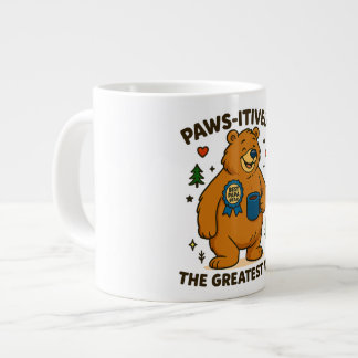 Caneca De Café Grande Paws - o maior urso do Pai