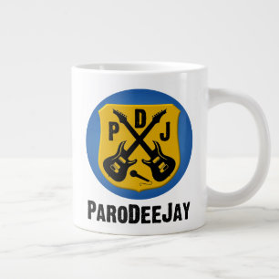 Caneca De Café Grande PDJ Jumbo Mug (Logotipo redondo)