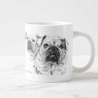 Caneca De Café Grande PEACE LOVE DIVAS Specialty Mug