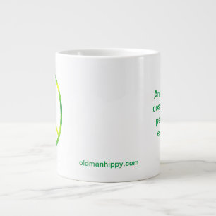 Caneca De Café Grande Peace Mug