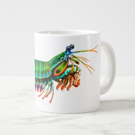 Caneca De Café Grande Peacock Mantis Chrimp Reef Animal Specialty Mug
