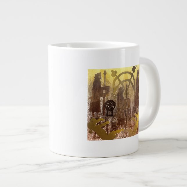 Caneca De Café Grande Pedra de Birsay Pictiche (Frente Esquerda)