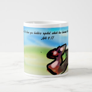 Caneca De Café Grande pedra Jesus