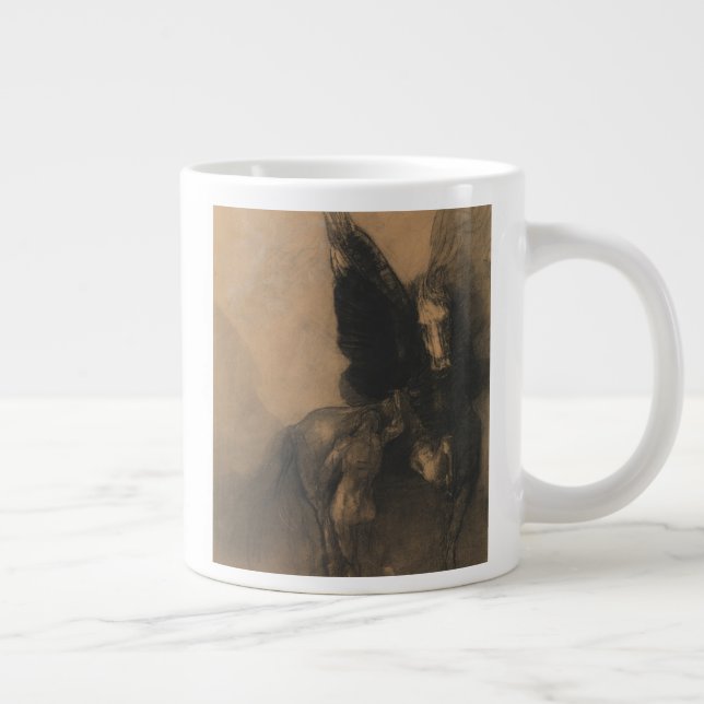 Caneca De Café Grande Pegasus e Bellerofão (Direita)