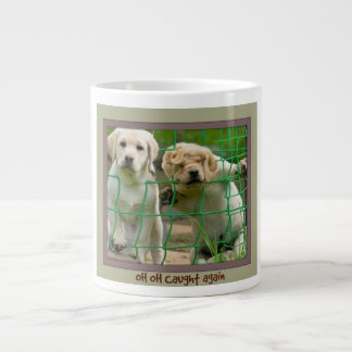 Caneca De Café Grande Pego novamente