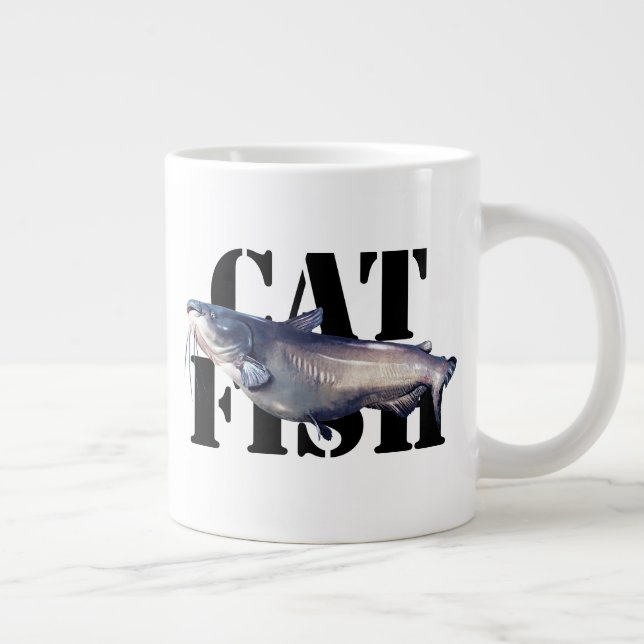 Caneca De Café Grande Peixe-gato (Direita)