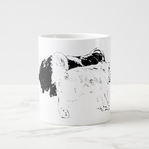 Caneca De Café Grande Peixes-Crepúsculo, lado a lado