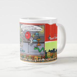 Caneca De Café Grande Pendurado em Cada Palavra Absurdo Situacional