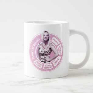 Caneca De Café Grande Penny Blossom Info Graphic