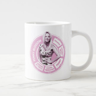 Caneca De Café Grande Penny Blossom Info Graphic