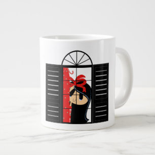 Caneca De Café Grande Pensando em você - Jumbo Mug