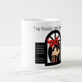 Caneca De Café Grande Pensando em você - Jumbo Mug