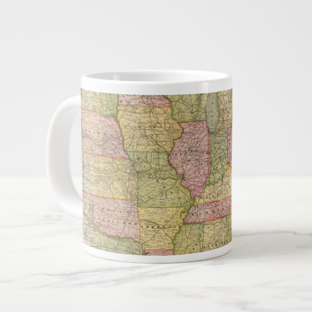Caneca De Café Grande Pensilvânia 6 (Frente Esquerda)