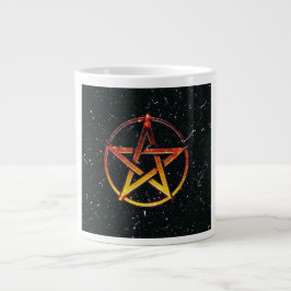 Caneca De Café Grande Pentagram