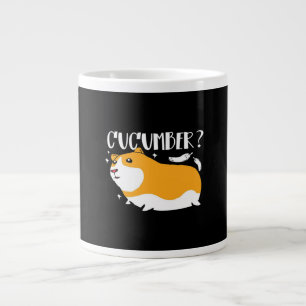 Caneca De Café Grande Pepino de Porco da Guiné Porco-guincho Pet Lega