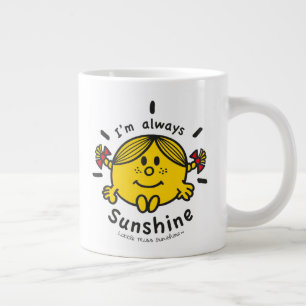 Caneca De Café Grande Pequena Miss Sunshine  Sou sempre o Sol