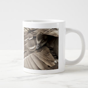 Caneca De Café Grande Pequeno Soco Sob Mãe