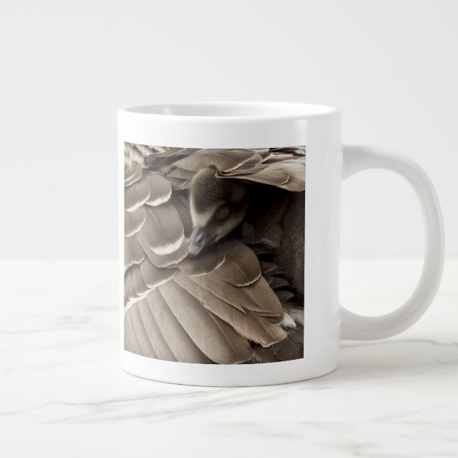 Caneca De Café Grande Pequeno Soco Sob Mãe (Direita)