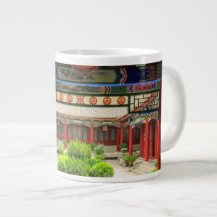 Caneca De Café Grande Pequeno Templo de Ganso Selvagem, China