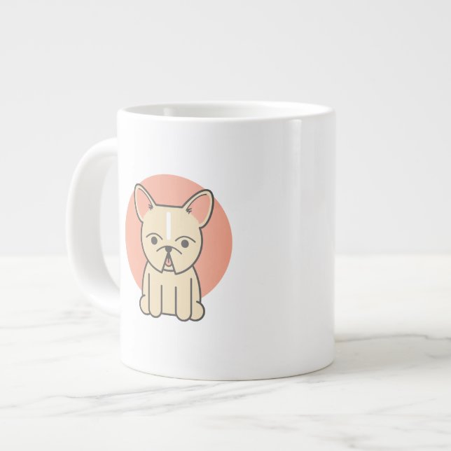 Caneca De Café Grande Pequenos Snortles, Cream (Frente Esquerda)