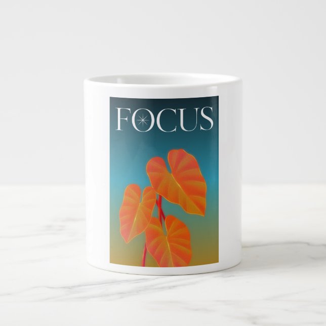 Caneca De Café Grande per specialty mug foucus  (Frente)