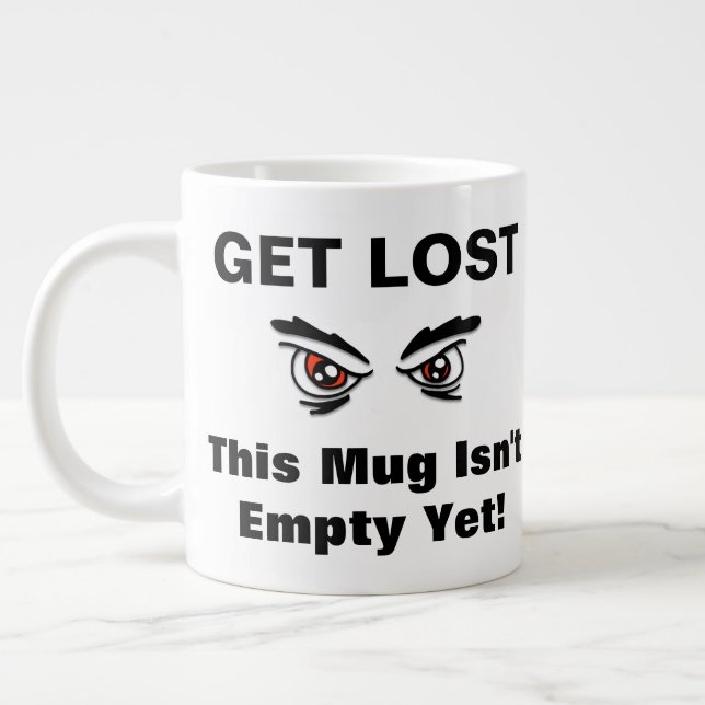 Caneca de Café Grande Perca-se (Esquerda)