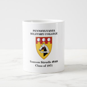 Caneca De Café Grande PERSONALIZE-O - JÚMBO White 20 oz PMC SEAL Mug