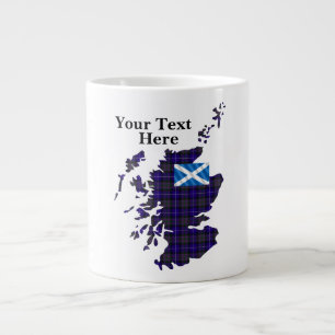 Caneca De Café Grande Personalize seu próprio orgulho da Escócia Jumbo