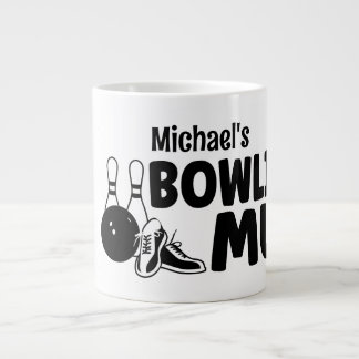 Caneca De Café Grande Personalized Bowling Mug Gift Jumbo-Tasse