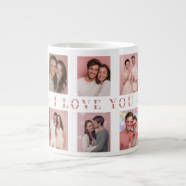 Caneca De Café Grande Personalized Valentine's Day Mug | Custom Photos