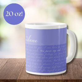 Caneca De Café Grande Persuasão Pierce My Soul Personalizada