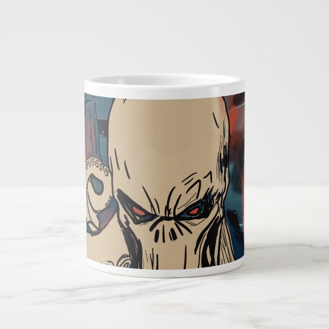 Caneca De Café Grande Pesadelo de água (Frente)