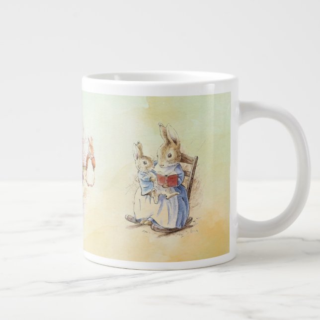Caneca De Café Grande Peter Rabbit e Beniamin Bunny (Direita)