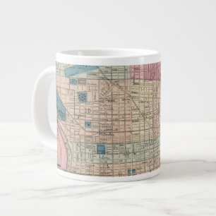 Caneca De Café Grande Philadelphia, Mapa da Pensilvânia