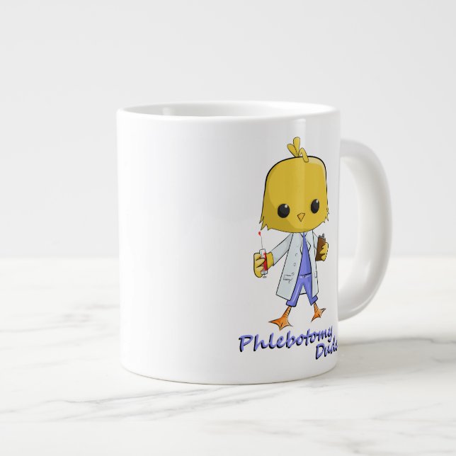 Caneca De Café Grande Phlebotomy Dude 11 oz Coffee Mug (Frente Esquerda)