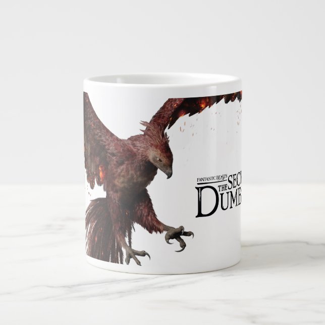 Caneca De Café Grande Phoenix Flying Graphic (Frente)