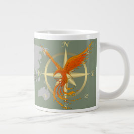 Caneca De Café Grande Phoenix Jumbo Mug