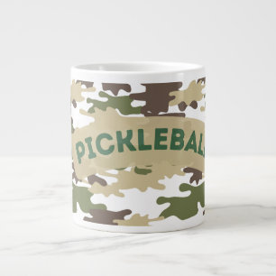 Caneca De Café Grande Pickleball Camo