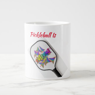 Caneca De Café Grande Pickleball É Uma Tumg De Café Incrível