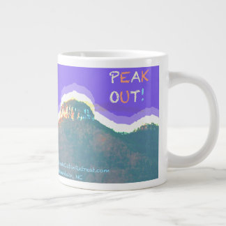 Caneca De Café Grande Piloto Mountain NC Souvenir Mug