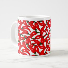 Caneca De Café Grande Pimentas Quentes Apimentadas