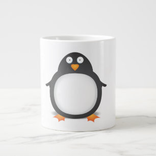 Caneca De Café Grande Pinguim