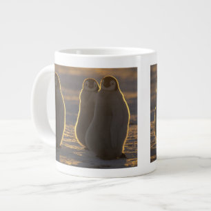 Caneca De Café Grande Pinguins-imperadores